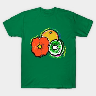 Summer fruit, graffiti style T-Shirt